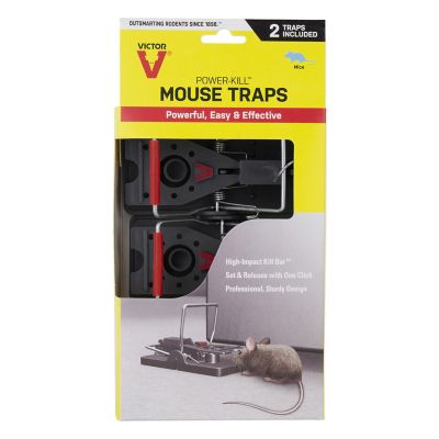 Victor Power Kill Mechanical Mouse Trap 2-Pack