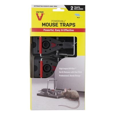 Image showing 5 th Victor Pest Power-Kill Mouse Traps, 2-Pack