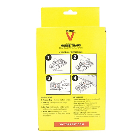 Victor Power Kill Mouse Trap, 2-Pack M142S - Professional Design