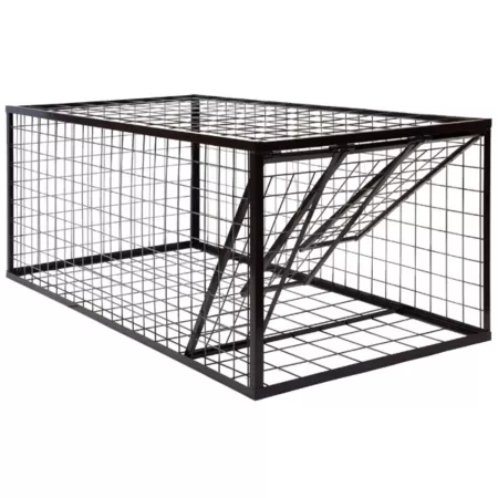 Voorhies Outdoor Products 3-Door Wild Hog Trap 4 ft x 8 ft x 3 ft. Animal & Rodent Traps