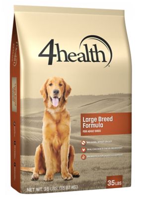 4health breed formula large 35 Adult Large Food, 4health at Bag Breed Dog Formula lb.