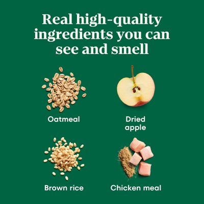 Image showing  Apple Flavor Crunchy Dog Biscuit Treats, 10 oz.