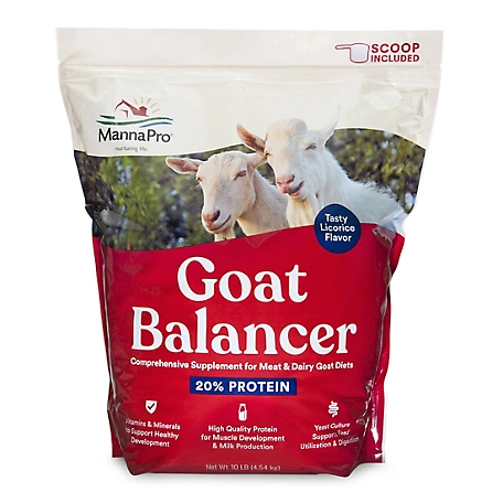 Manna Pro Goat Balancer Supplement, 10 lb.