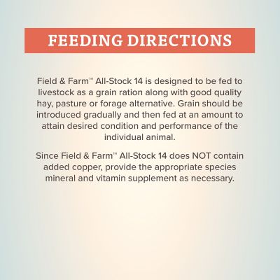 Image showing  Field and Farm All-Stock 14 TXT Livestock Feed