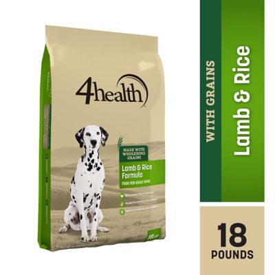 4health with Wholesome Grains Adult Lamb and Rice Formula Dry Dog Food