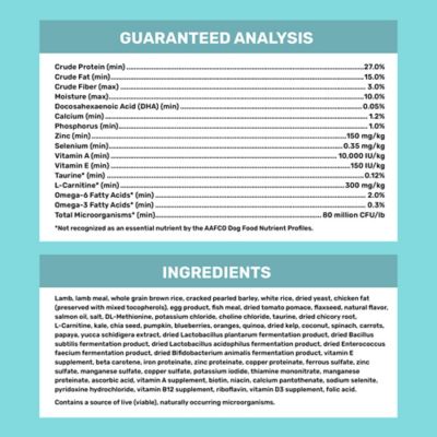Image showing 6 th 4health with Wholesome Grains Puppy Lamb Formula Dry Dog Food