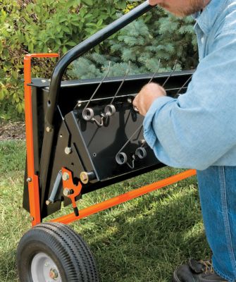 Image showing 5 th Agri-Fab Tow-Behind 40 in. SmartLink Tine Dethatcher for Riding Lawn Tractors