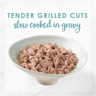 Image showing  Adult Grilled Tuna Feast in Gravy Wet Cat Food, 3 oz.