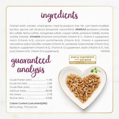 Image showing 5 th Purina Fancy Feast Adult Grilled Chicken Feast in Gravy Wet Cat Food, 3 oz.