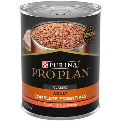 Purina Pro Plan High Protein Dog Food Wet Pate, Chicken and Rice Entree very flavorful