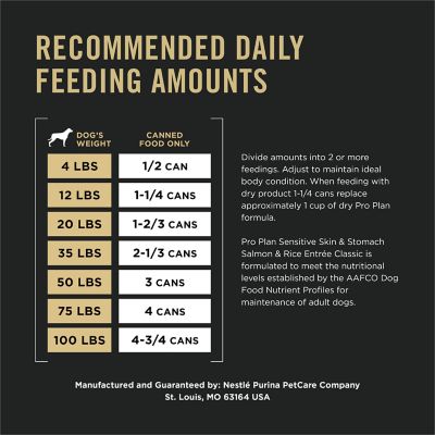 Image showing 6 th Purina Pro Plan Sensitive Skin and Stomach Adult Salmon and Rice Pate Wet Dog Food, 13 oz.