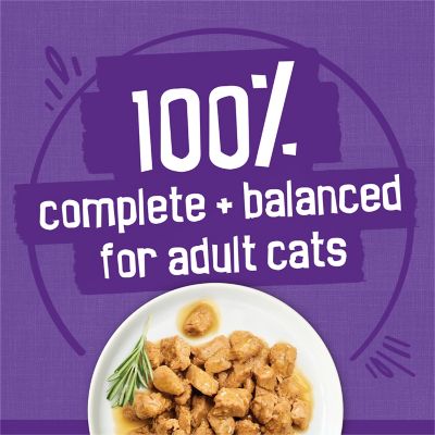 Image showing  Meaty Bits Adult Chicken and Beef in Gravy Wet Cat Food Variety pk., 5.5 oz., Pack of 24 Cans