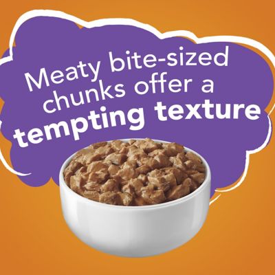 Image showing  Gravy Wet Cat Food, Meaty Bits Chicken Dinner