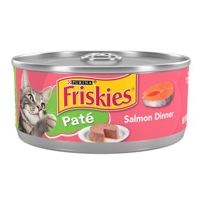 Friskies All Life Stages Salmon Pate Wet Cat Food, 5.5 oz. Can
