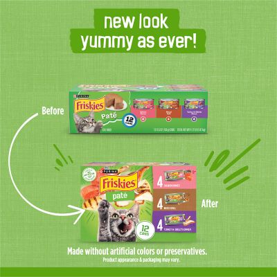Image showing  Pate Wet Cat Food, Variety pk., 12 pk.