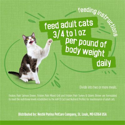 Image showing 7 th Purina Friskies Pate Wet Cat Food, Variety pk., 12 pk.