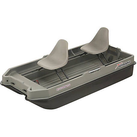 Sun Dolphin 5-Person Slider Pedal Boat with Canopy, Ocean at Sun Dolphin 5-Person Slider Pedal Boat with Canopy, Ocean at