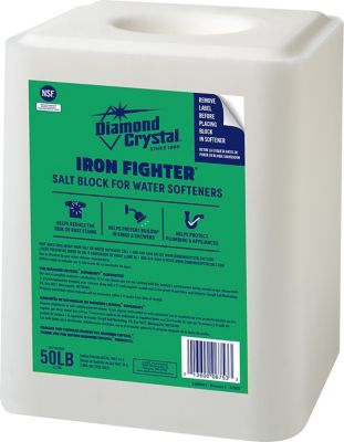 Diamond Crystal 50 lb. Iron Fighter Salt Block