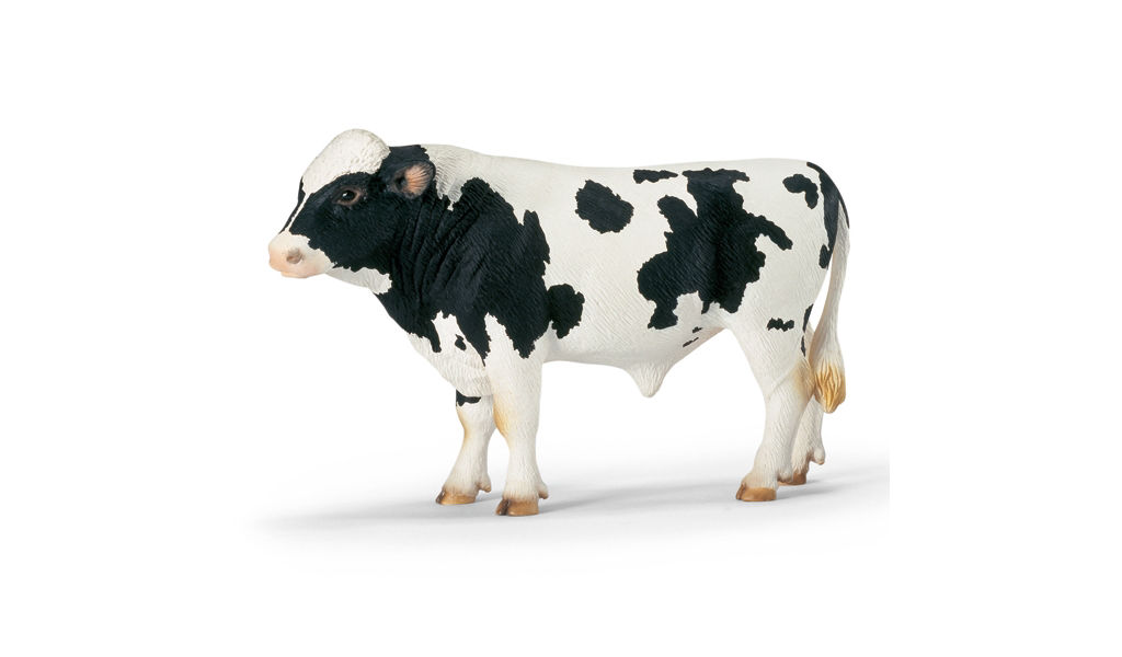Schleich Holstein Bull Figure