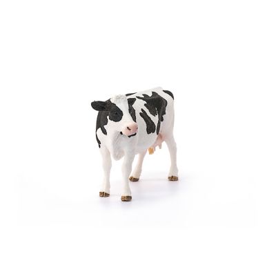 HOLSTEIN COW FIGURINE Resin HAND PAINTED MINIATURE Small Mini COLLECTIBLE Animal 