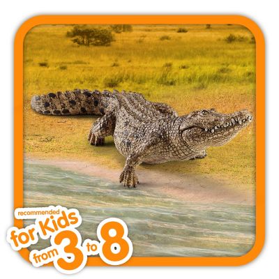 Schleich 14736 Crocodile Animal Figure Wild Life for sale online 