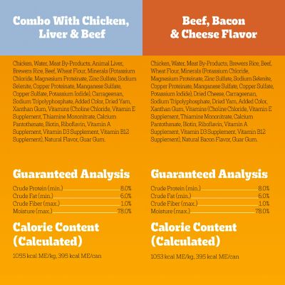 Image showing 9 th Pedigree Adult Traditional Ground Minced Chicken and Beef Recipe Wet Dog Food Variety pk., 13.2 oz., 12 pk., Can