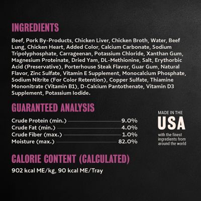 Image showing 7 th Cesar Adult Small Breed Porterhouse Steak Classic Loaf in Sauce Wet Dog Food, 3.5 oz.