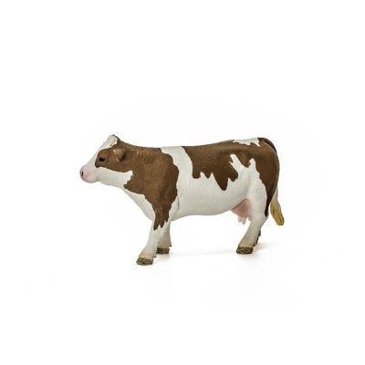 Retired Schleich Simmental Cow Calf Figurines for 3.5" Nativity Farm Pesebre 