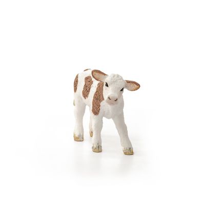 Image showing  Simmental Calf Toy Figurine