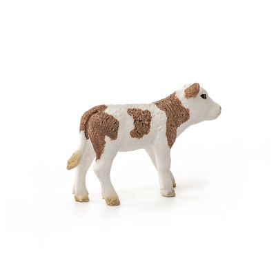 Image showing  Simmental Calf Toy Figurine