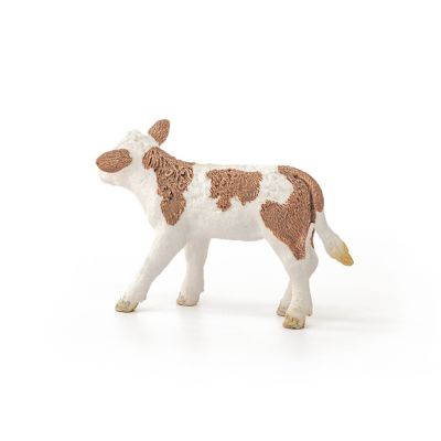 Image showing  Simmental Calf Toy Figurine