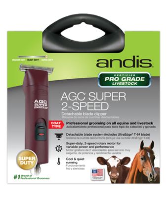 Image showing  Super 2-Speed Horse Clipper with T-84 Blade Set