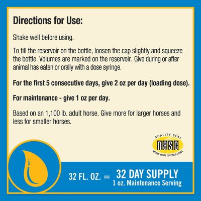 Image showing  Fluid Flex The Joint Solution Horse Supplement, 32 oz.