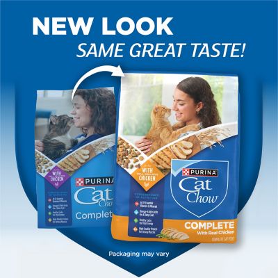 Image showing  Cat Chow Adult Indoor/Outdoor High-Protein Complete Chicken Recipe Dry Cat Food