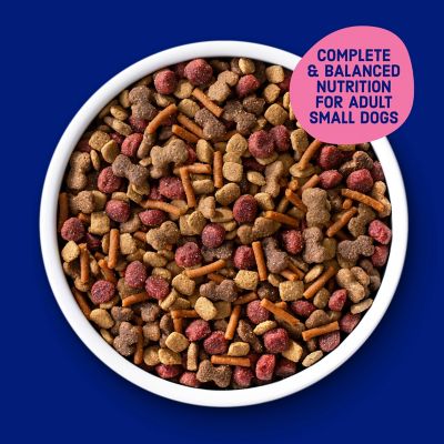 Image showing 6 th Kibbles 'n Bits Mini Bites Small Breed Adult Savory Beef and Chicken Recipes Dry Dog Food