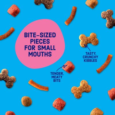 Image showing 8 th Kibbles 'n Bits Mini Bites Small Breed Adult Savory Beef and Chicken Recipes Dry Dog Food