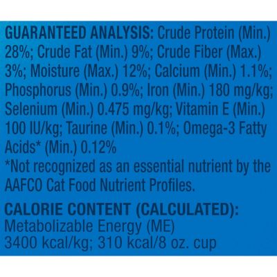 Image showing  Daily Essentials All Life Stages Indoor/Outdoor Chicken, Beef and Salmon Formula Dry Cat Food