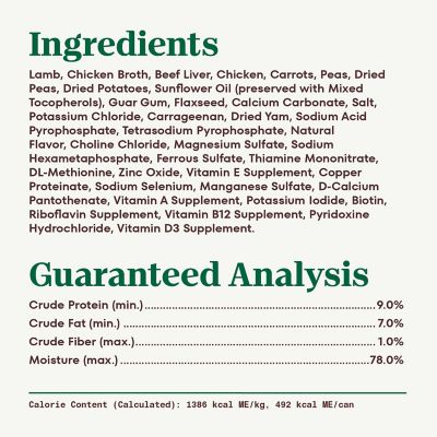 Image showing 9 th Nutro Natural Choice Original Adult All-Natural Lamb and Rice Pate Wet Dog Food, 12.8 oz. Can