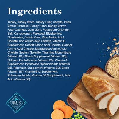 Image showing  Adult Turkey Meatloaf Dinner with Garden Vegetables Wet Dog Food, 12.5 oz.