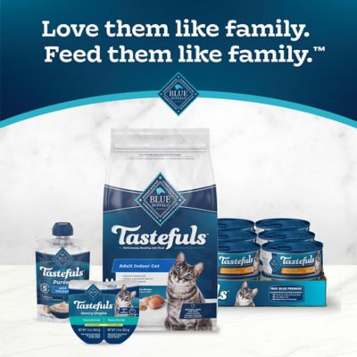 Image showing 8 th Blue Buffalo Tastefuls Natural Adult Indoor Chicken and Brown Rice Recipe Dry Cat Food