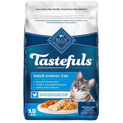 Blue Buffalo Tastefuls Indoor Natural Adult Dry Cat Food, Chicken