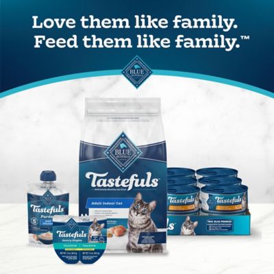 Image showing 8 th Blue Buffalo Tastefuls Natural Adult Indoor Chicken and Brown Rice Recipe Dry Cat Food