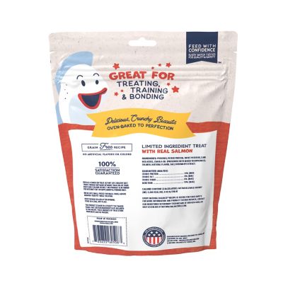 Image showing  Limited Ingredient Sweet Potato and Fish Flavor Dog Biscuit Treats for Small Dogs, 8 oz.