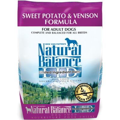 natural balance grain free dog food