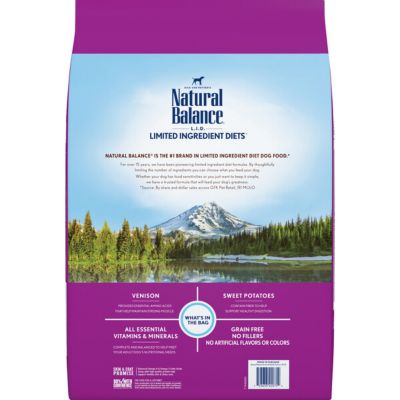 Image showing  Adult Grain-Free Limited Ingredient Sweet Potato and Venison Recipe Dry Dog Food