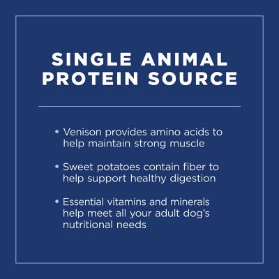 Image showing  Adult Grain-Free Limited Ingredient Sweet Potato and Venison Recipe Dry Dog Food