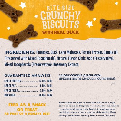 Image showing 5 th Natural Balance L.I.T. Limited Ingredient Treats Potato and Duck Dog Treats, 14 oz.