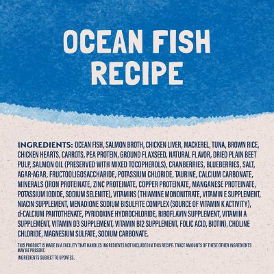 Image showing  Ocean Fish Recipe Pate Wet Cat Food, 5.5 oz.