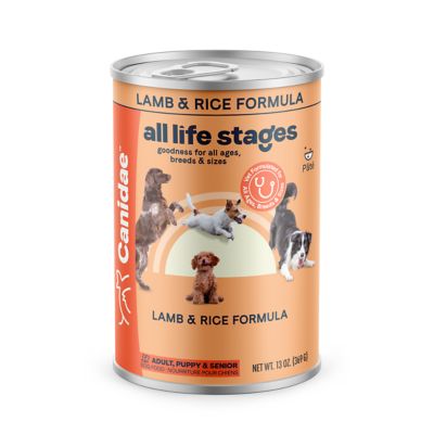 CANIDAE All Life Stages Lamb & Rice Wet Dog Food, 13 oz ...