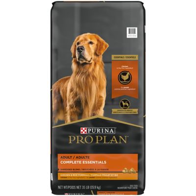 Purina Pro Plan High Protein Dog Food With Probiotics for Dogs, Shredded Blend Chicken & Rice Formula